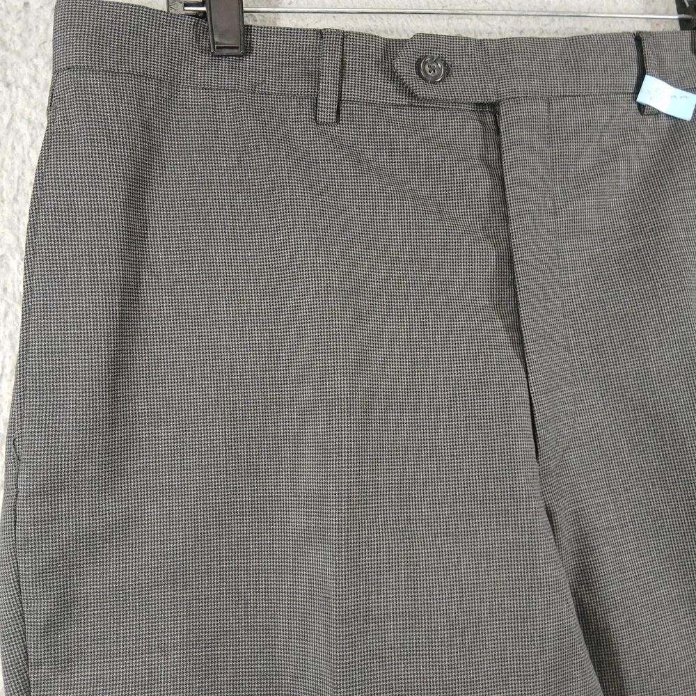 Jos. A. Bank 100% Wool Two-Button‎ Suit Set 43R 37W Micro-Pattern Gray